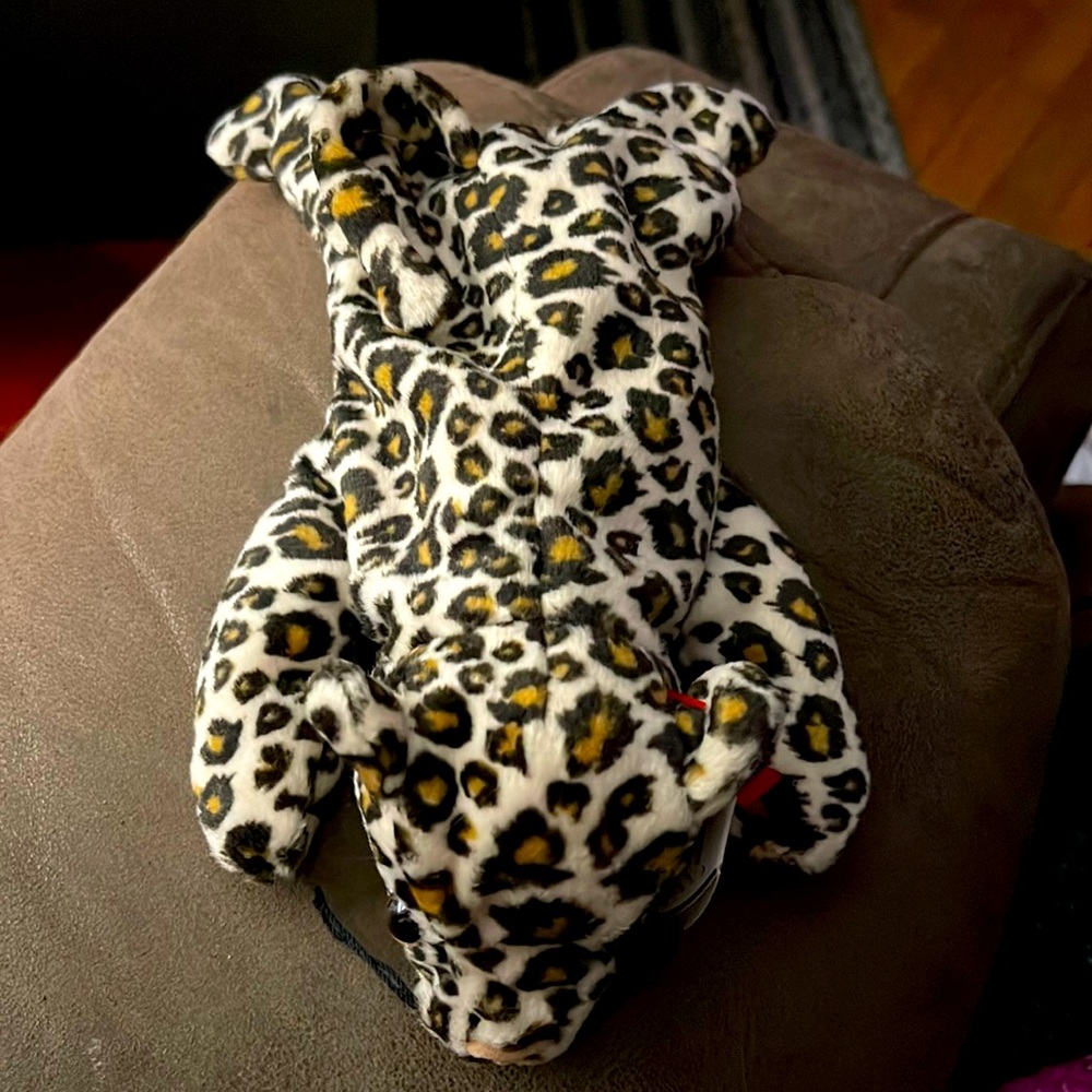 TY Beanie Baby Freckles Spotted Leopard 1996
